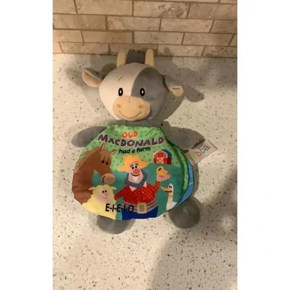 ebba - Story Pals Soft Books - 9" Old MacDonald b31 - Picture 1 of 6